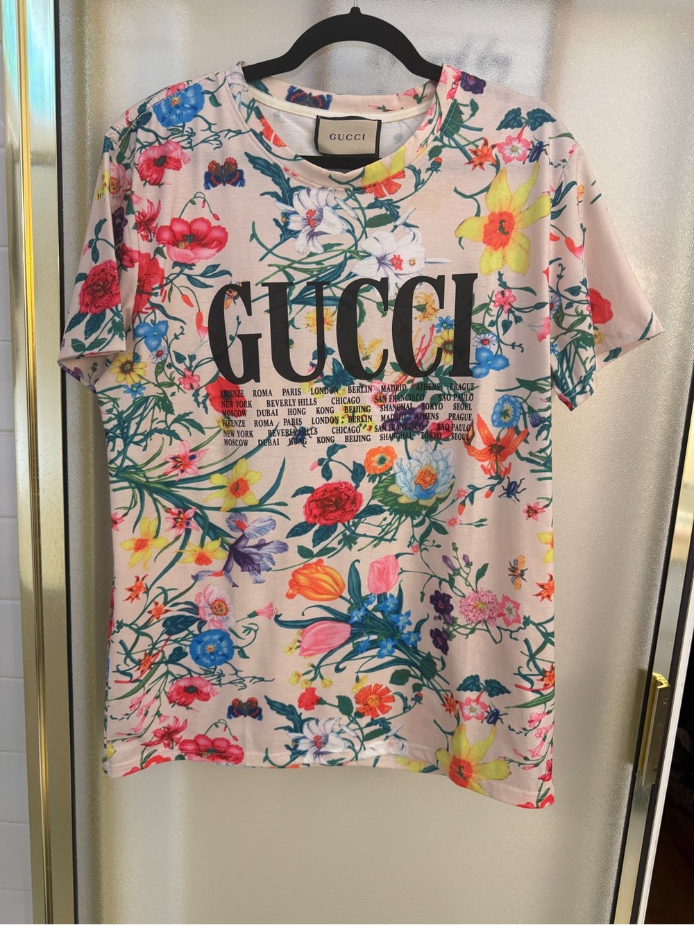 GUCCI Floral Cities Shirt